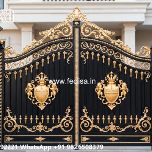 Steel Gate Design Double Door, Main Gate Construction Design Swing Gates And Sliding Gates
