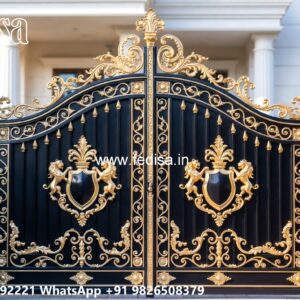 Entrance Gate Design For Home, Compound Wall And Gate Design Swing Gates And Sliding Gates