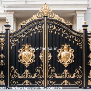 House Boundary Wall Main Gate Design, Sliding Iron Main Gate Design Swing Gates And Sliding Gates