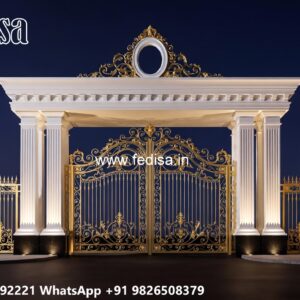 Steel Gate Design Double Door, Ghar Ka Main Gate Ka Design Swing Gates And Sliding Gates