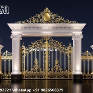 Steel Gate Design Double Door, Strong Gate Design Swing Gates And Sliding Gates