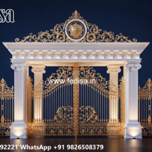 Main Gate Design 2026 Simple, Iron Pipe Gate Design For Home Swing Gates And Sliding Gates