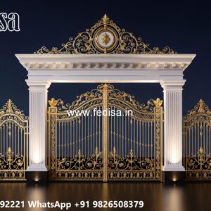 Steel Gate Design Double Door, Lohe Wala Gate Swing Gates And Sliding Gates
