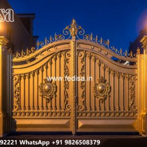 Lohe Ke Gate Ka Design, Box Pipe Gate Design Swing Gates And Sliding Gates