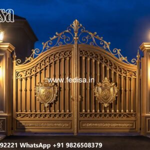 House Boundary Wall Main Gate Design, Gate Compound Wall Design Swing Gates And Sliding Gates