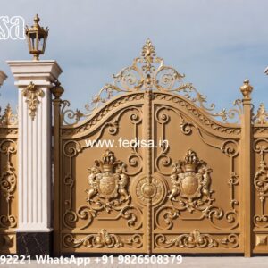 Steel Gate Design Double Door, Alibaba Gate Design Swing Gates And Sliding Gates