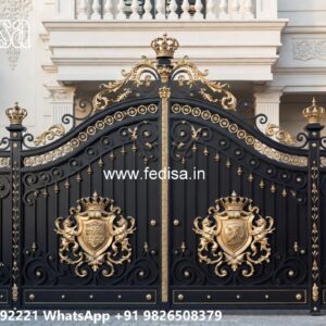 House Boundary Wall Main Gate Design, Accordion Gate Design Swing Gates And Sliding Gates