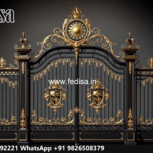 Farm House Gate Design, Modern Metal Fences Swing Gates And Sliding Gates