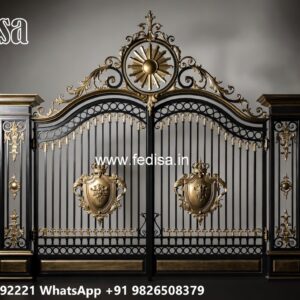 Steel Gate Design Double Door, House Main Gate Grill Design Swing Gates And Sliding Gates