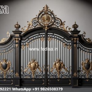 Entrance Gate Design For Home, Boundary Steel Gate Swing Gates And Sliding Gates