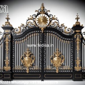 Gate Design In Iron, House Gate Entrance Design Swing Gates And Sliding Gates