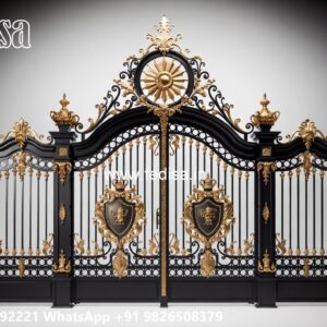 Lohe Ke Gate Ka Design, Steel Gate Design 6 Feet Swing Gates And Sliding Gates