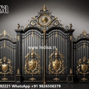 Entrance Gate Design For Home, Compound Wall Single Gate Design Swing Gates And Sliding Gates