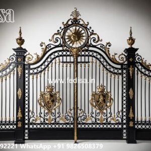 Farm House Gate Design, Simple Design Of Main Gate Swing Gates And Sliding Gates