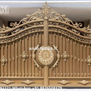 Steel Gate Design Double Door, High Gate Design Swing Gates And Sliding Gates