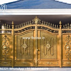 Entrance Gate Design For Home, Double Entry Gate Swing Gates And Sliding Gates