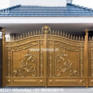 Fancy Gates, Main Gate Iron Colour Swing Gates And Sliding Gates