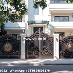 Fence Door Design, Steel Main Gate Design Swing Gates And Sliding Gates