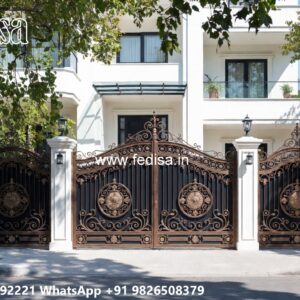 Front Main Gate Design, Iron Gate Design For Home Swing Gates And Sliding Gates