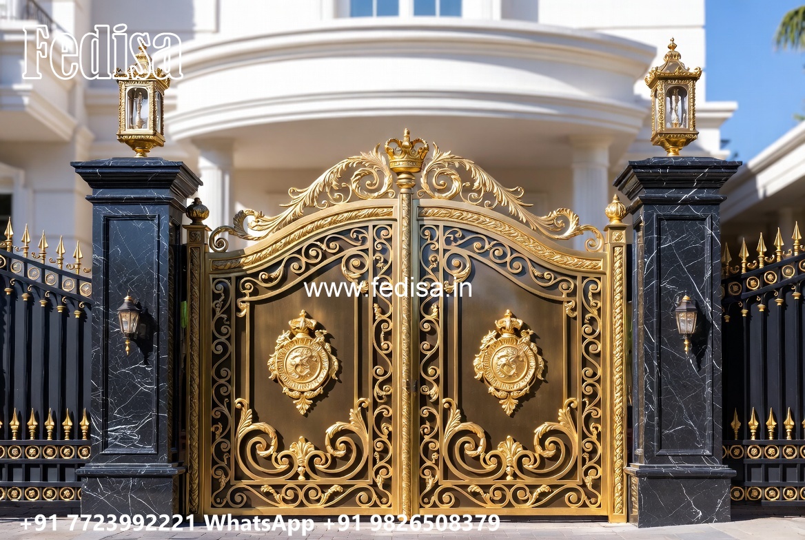 Front Main Gate Design, Sliding Main Gate Design Swing Gates And Sliding Gates