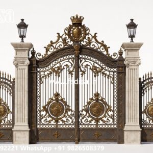 Gate Wall Design For House, Cnc Cutting Main Gate Design Swing Gates And Sliding Gates