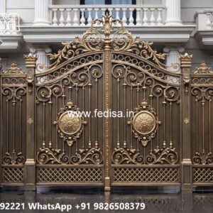 Front Main Gate Design, Metal Gate Designs For Homes Swing Gates And Sliding Gates