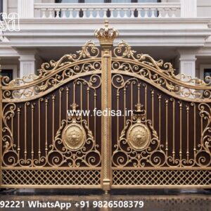 Front Door Grill Gate, Small Iron Gate Design Swing Gates And Sliding Gates