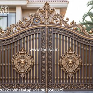 Front Main Gate Design, Folding Iron Gate Design Swing Gates And Sliding Gates