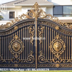 Modern House Gate Design, Compound Wall Grill Swing Gates And Sliding Gates