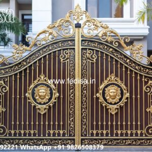 Front Main Gate Design, Wrought Iron Design Catalogue Swing Gates And Sliding Gates