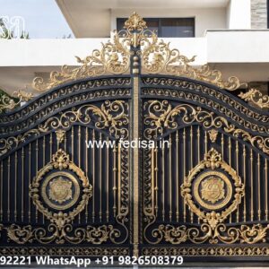 Fence Door Design, Iron Gate Colour Design Swing Gates And Sliding Gates