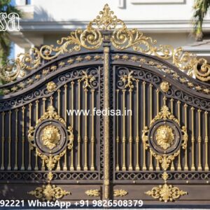 Gate Wall Design For House, Modern Front Gate Swing Gates And Sliding Gates
