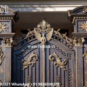 Fence Door Design, Main Gate Pipe Design Swing Gates And Sliding Gates
