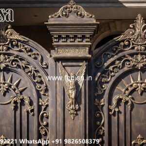 Fence Door Design, Boundary Wall Sliding Gate Design Swing Gates And Sliding Gates