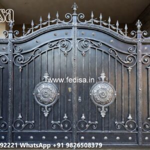 Main Gate Handle Design, Steel Gate Single Palla Swing Gates And Sliding Gates