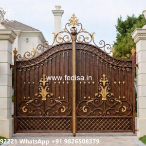 Gate Wall Design For House, Main Gate Grill Colour Swing Gates And Sliding Gates