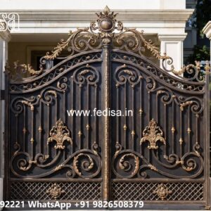 Front Main Gate Design, Main Gate Simple Design For Home Swing Gates And Sliding Gates