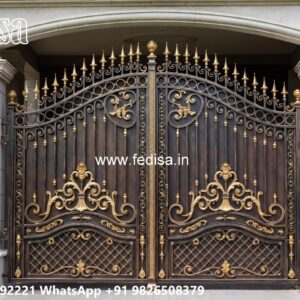 Front Door Grill Gate, Sliding Gate With Small Gate Swing Gates And Sliding Gates
