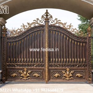 Simple Sliding Gate Designs For Homes, Boundary Main Gate Swing Gates And Sliding Gates