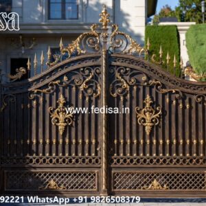 Gate Wall Design For House, House Compound Gate Swing Gates And Sliding Gates