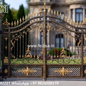 Front Door Grill Gate, Single Gate Designs For Homes Swing Gates And Sliding Gates