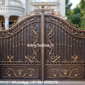 Simple Sliding Gate Designs For Homes, Grill Design For Boundary Swing Gates And Sliding Gates