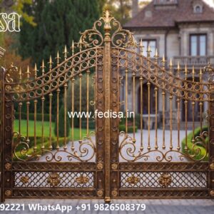 Simple Sliding Gate Designs For Homes, Home Gate Grill Design Swing Gates And Sliding Gates