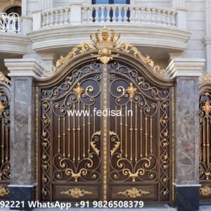 Ss Gate Design For Home, Modern Front Wall And Gate Designs Swing Gates And Sliding Gates