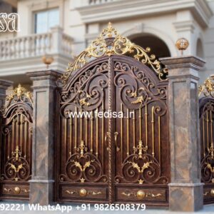 Front Main Gate Design, Ss Boundary Gate Swing Gates And Sliding Gates