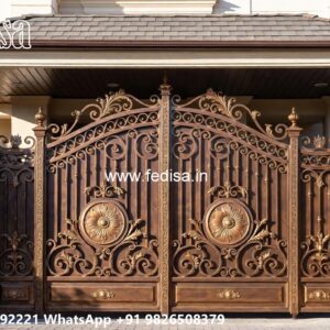 Simple Sliding Gate Designs For Homes, Gate Boundary Wall Design Swing Gates And Sliding Gates