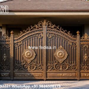 Gate Wall Design For House, Compound Grill Gate Design Swing Gates And Sliding Gates