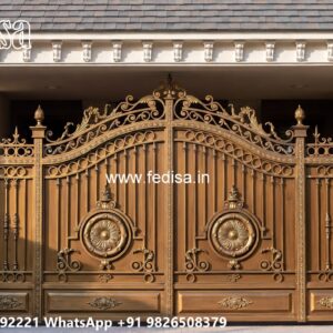 Fence Door Design, Front Door Security Gate Designs Swing Gates And Sliding Gates