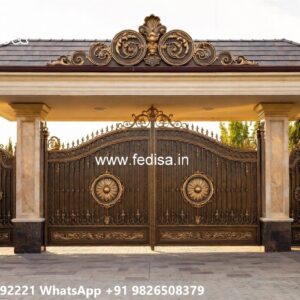 Front Main Gate Design, Lohe Ke Pipe Ka Gate Swing Gates And Sliding Gates