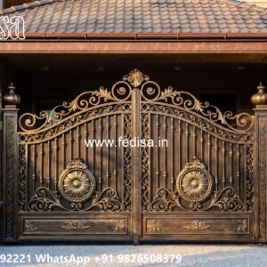 Gate Wall Design For House, Main Gate Boundary Design Swing Gates And Sliding Gates